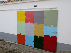 El puzzle. Museo al aire libre Almarail ...esCultural