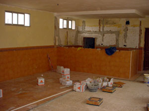 Vista de las obras del "Centro Social La Torrejalba"