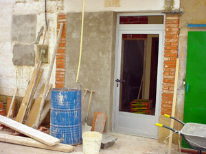 Vista de las obras del "Centro Social La Torrejalba"
