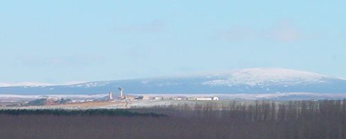 Vista de Ribarroya desde Almarail