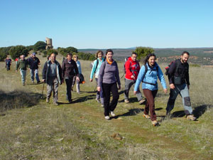 Ruta de senderismo organizada por el Ayuntamiento de Soria. 8 de marzo de 2009.