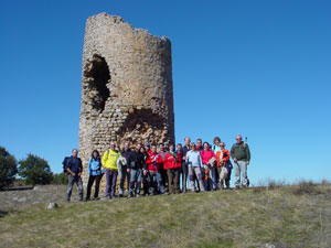 Ruta de senderismo organizada por el Ayuntamiento de Soria. 8 de marzo de 2009.