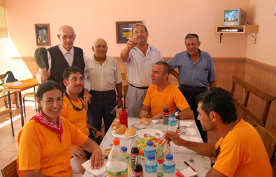 Parada de la "Ruta del Duero en Almarail"