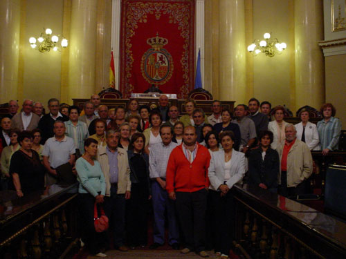 Foto de grupo en el Senado