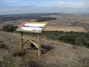 Se�alizaci�n tur�stica de la Torrejalba - Atril explicativo