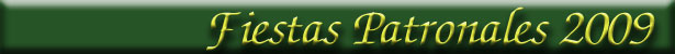 Fiestas Patronales 2009