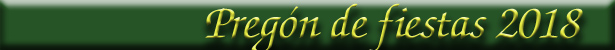Preg�n de fiestas 2018