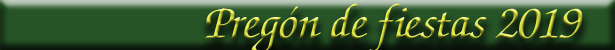 Preg�n de fiestas 2019