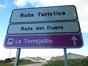 Cartel informativo - Torrejalba - Ruta Tur�stica - Ruta del Duero