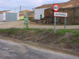 Entrada a Almarail desde Soria
