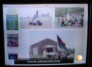 La web de Almarail en el programa