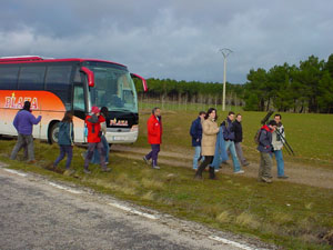 Visita al azud de Almarail