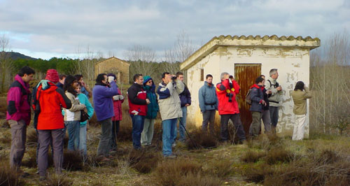 Visita al azud de Almarail