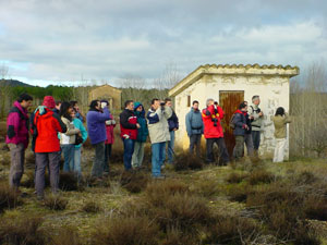 Visita ornitol�gica a la presa de Almarail