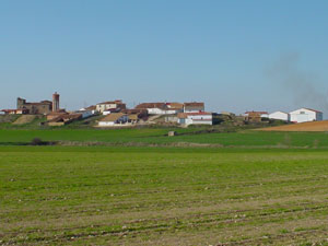 Vista sureste del pueblo, desde el paraje Los Guijares
